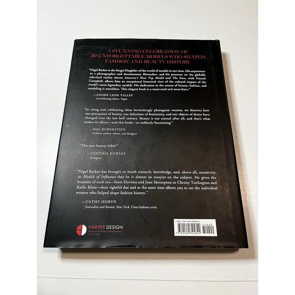 Models of Influence 50 Women Who Reset the Course of Fashion SIGNED Nigel B.